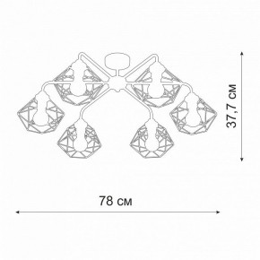 Потолочная люстра Vitaluce V42580 V42580-1/6PL в Можге - mozhga.ok-mebel.com | фото 2