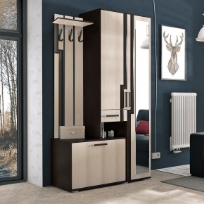 Прихожая Лира NEW (венге/лоредо) в Можге - mozhga.ok-mebel.com | фото 3