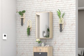 Прихожая Монако-2 (Дуб Сонома/Графит) в Можге - mozhga.ok-mebel.com | фото 5
