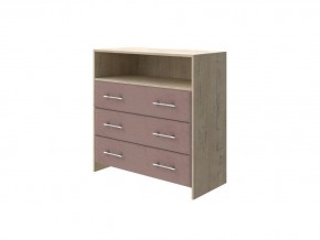 PROxSON Комод Varna (ЛДСП Бунратти+ткань Бунратти/Ultra Горячий шоколад) 90x40 в Можге - mozhga.ok-mebel.com | фото