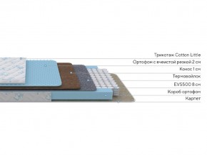 PROxSON Матрас Совенок (Cotton Little PROSON) 120x150 в Можге - mozhga.ok-mebel.com | фото 2