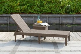 Шезлонг Джайпур (Jaipur Sun lounger) капучино в Можге - mozhga.ok-mebel.com | фото 2