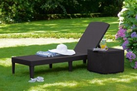 Шезлонг Джайпур (Jaipur Sun lounger) виски-коричневый в Можге - mozhga.ok-mebel.com | фото 2