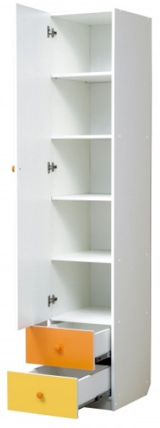 Шкаф 1-но дверный с ящиками Радуга (400) в Можге - mozhga.ok-mebel.com | фото 2