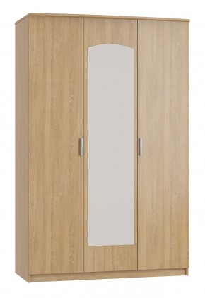 Шкаф 3-х дверный с зеркалом Шк210.1 МС Ирина в Можге - mozhga.ok-mebel.com | фото