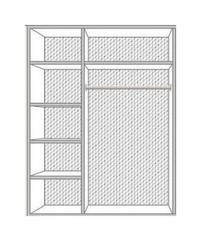 Шкаф 3-х дверный с зеркалами (01.143) Роза (беж) в Можге - mozhga.ok-mebel.com | фото 2