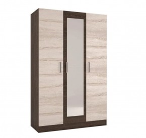 Шкаф 3-х створчатый Леси + Зеркало в Можге - mozhga.ok-mebel.com | фото 3