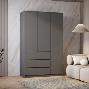 Шкаф 3-х створчатый Симпл ШК-08 (графит) в Можге - mozhga.ok-mebel.com | фото 3