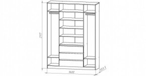 НИЦЦА-3 Шкаф 4-х дверный (НЦ.03) в Можге - mozhga.ok-mebel.com | фото 2