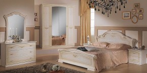 Шкаф 4-х дверный с зеркалами (08.244) Ирина (беж) в Можге - mozhga.ok-mebel.com | фото 3