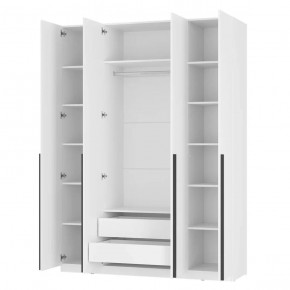 Шкаф 4-х створчатый Айрон ШК-13 (белый) в Можге - mozhga.ok-mebel.com | фото 7