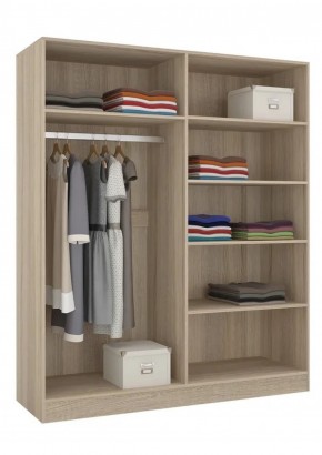 Шкаф 4-х створчатый Леси + Зеркало в Можге - mozhga.ok-mebel.com | фото 4