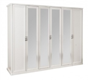 Шкаф 6-ти ств (2+2+2) с зеркалами Мишель (комплект) в Можге - mozhga.ok-mebel.com | фото