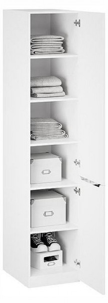 Шкаф для белья Глосс СМ-319.07.002 в Можге - mozhga.ok-mebel.com | фото 2