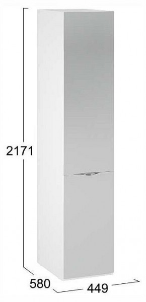 Шкаф для белья Глосс СМ-319.07.002 в Можге - mozhga.ok-mebel.com | фото 4