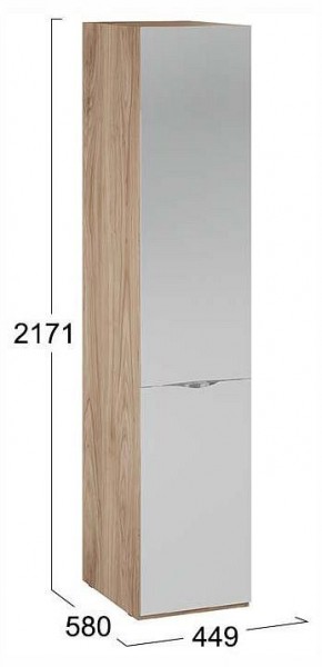 Шкаф для белья Глосс СМ-319.07.002 в Можге - mozhga.ok-mebel.com | фото 4