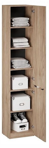 Шкаф для белья Глосс СМ-319.07.012 в Можге - mozhga.ok-mebel.com | фото 2