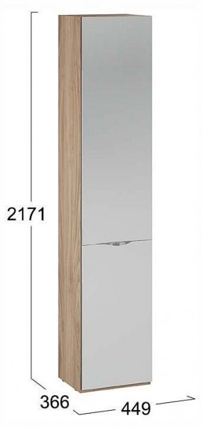 Шкаф для белья Глосс СМ-319.07.012 в Можге - mozhga.ok-mebel.com | фото 4