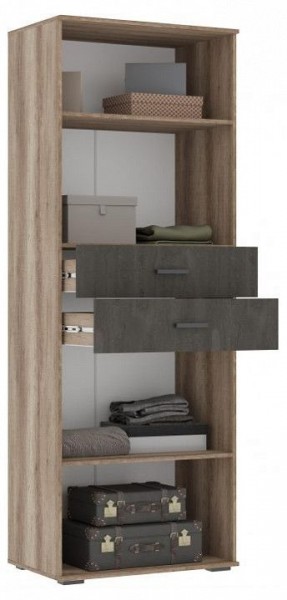 Шкаф для белья Паркинс в Можге - mozhga.ok-mebel.com | фото 2