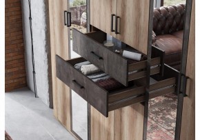 Шкаф для белья Паркинс в Можге - mozhga.ok-mebel.com | фото 5