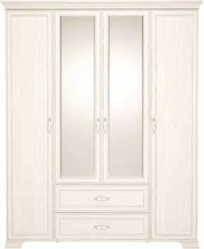 Шкаф для одежды 4-х дверный с зеркалом Венеция 2 бодега в Можге - mozhga.ok-mebel.com | фото