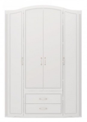 Шкаф для одежды 4-х дв.с ящиками Виктория 2  с зеркалами в Можге - mozhga.ok-mebel.com | фото