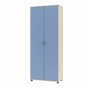 Шкаф для одежды Дельта-2 Дуб молочный/Голубой в Можге - mozhga.ok-mebel.com | фото