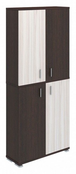Шкаф книжный Домино ПУ-30-3 в Можге - mozhga.ok-mebel.com | фото