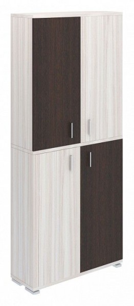 Шкаф книжный Домино ПУ-30-3 в Можге - mozhga.ok-mebel.com | фото