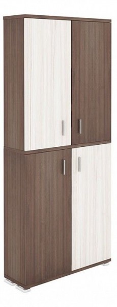 Шкаф книжный Домино ПУ-30-3 в Можге - mozhga.ok-mebel.com | фото