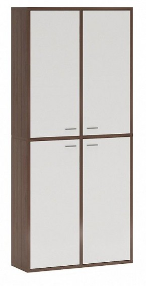 Шкаф книжный Домино СУ(ш2в2)+4ФГ в Можге - mozhga.ok-mebel.com | фото