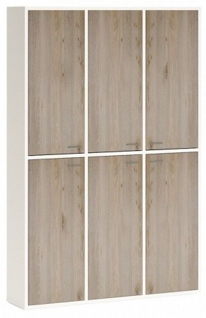 Шкаф книжный Домино СУ(ш3в2)+6ФГ в Можге - mozhga.ok-mebel.com | фото