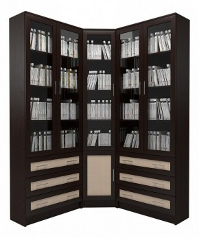 Шкаф книжный Мебелайн-55 в Можге - mozhga.ok-mebel.com | фото