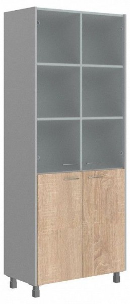 Шкаф книжный Offix New OHC 87.2 в Можге - mozhga.ok-mebel.com | фото