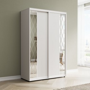 Шкаф-купе Акцент-Вера ДР 1400-600 (Белый шагрень) в Можге - mozhga.ok-mebel.com | фото