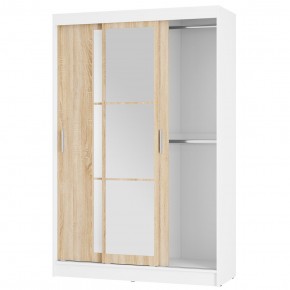 Шкаф-купе Денвер ШКК-03 (белый/сонома) в Можге - mozhga.ok-mebel.com | фото 3