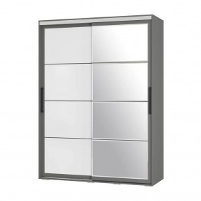 Шкаф-купе Крафт-6 1.6 м ШКК-06 (графит) в Можге - mozhga.ok-mebel.com | фото 3