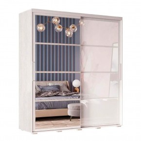 Шкаф-купе Крафт-6 1.6 м ШКК-06 (ясень белый) в Можге - mozhga.ok-mebel.com | фото 3