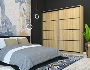 Шкаф-купе Лофт 2400 Шк24-47 (Дуб Сонома) в Можге - mozhga.ok-mebel.com | фото 7