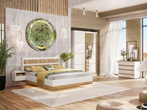 Шкаф-купе ПШ-2.9 1800 Фасад Флагман (Белый жемчуг/Дуб Вотан) в Можге - mozhga.ok-mebel.com | фото 3