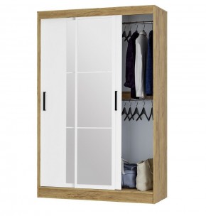 Шкаф-купе Тайм ШКК-03 (крафт/белый) в Можге - mozhga.ok-mebel.com | фото 2