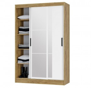 Шкаф-купе Тайм ШКК-03 (крафт/белый) в Можге - mozhga.ok-mebel.com | фото 3