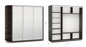 Шкаф-купе Тетрис 210/220 (ЗЗЗ) Венге в Можге - mozhga.ok-mebel.com | фото 1