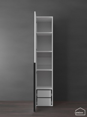Шкаф Linnea MHR-1-4 2050х400х510 (Белый-М 11.1.1) в Можге - mozhga.ok-mebel.com | фото 7