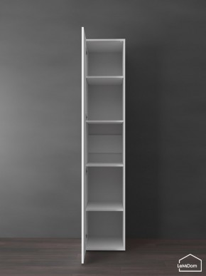 Шкаф Linnea MHR-1PO-2 2050х400х510 (Белый-М 11.1.1) в Можге - mozhga.ok-mebel.com | фото 4