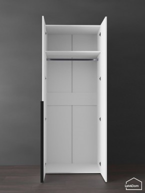 Шкаф Linnea MHR-2 2050х800х510 (Белый-М 11.1.2) в Можге - mozhga.ok-mebel.com | фото 4