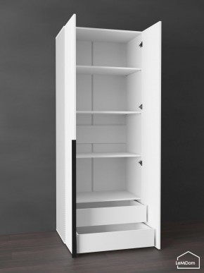 Шкаф Linnea MHR-2-4 2050х800х510 (Белый-М 11.1.2) в Можге - mozhga.ok-mebel.com | фото 5