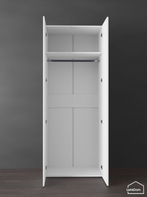 Шкаф Linnea MHR-2PO 2050х800х510 (Белый-М 11.1.1) в Можге - mozhga.ok-mebel.com | фото 4