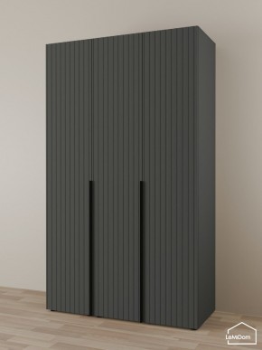 Шкаф Linnea MHR-3-2 2050х1200х510 (Графит-М 11.1.25) в Можге - mozhga.ok-mebel.com | фото