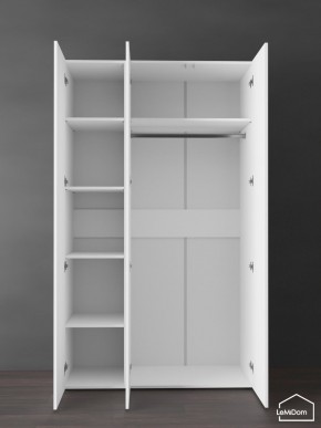 Шкаф Linnea MHR-3PO-1 2050х1200х510 (Белый-М 11.1.2) в Можге - mozhga.ok-mebel.com | фото 5
